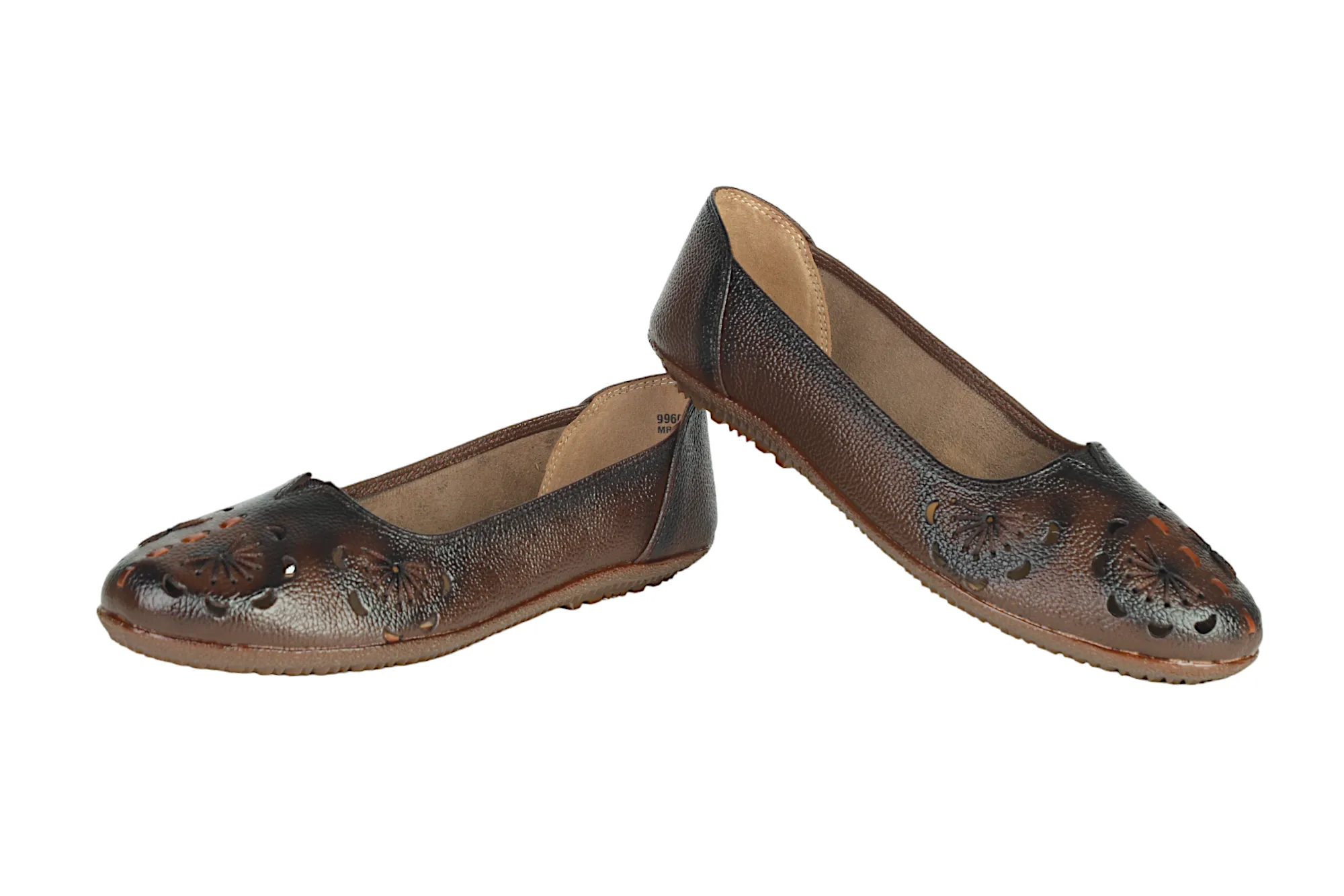 LADIES FLAT LEATHER BELLY 996062