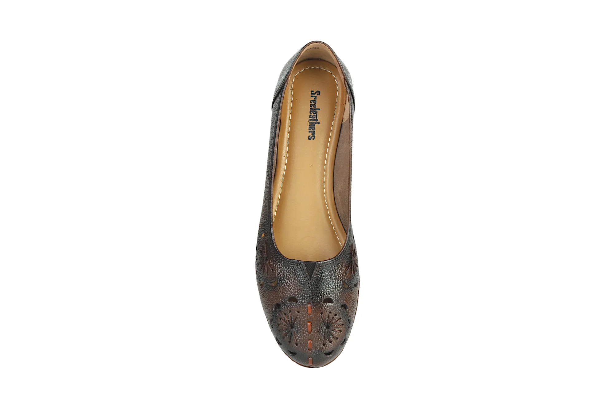 LADIES FLAT LEATHER BELLY 996062