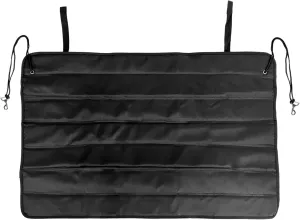 Large Rear Bumper Guard for Cars, 38x25 inches Foldable Trunk Mat Waterproof Bumper Protector, Universal SUV Cargo Liner for Preventing Scratches While Unloading/Loading