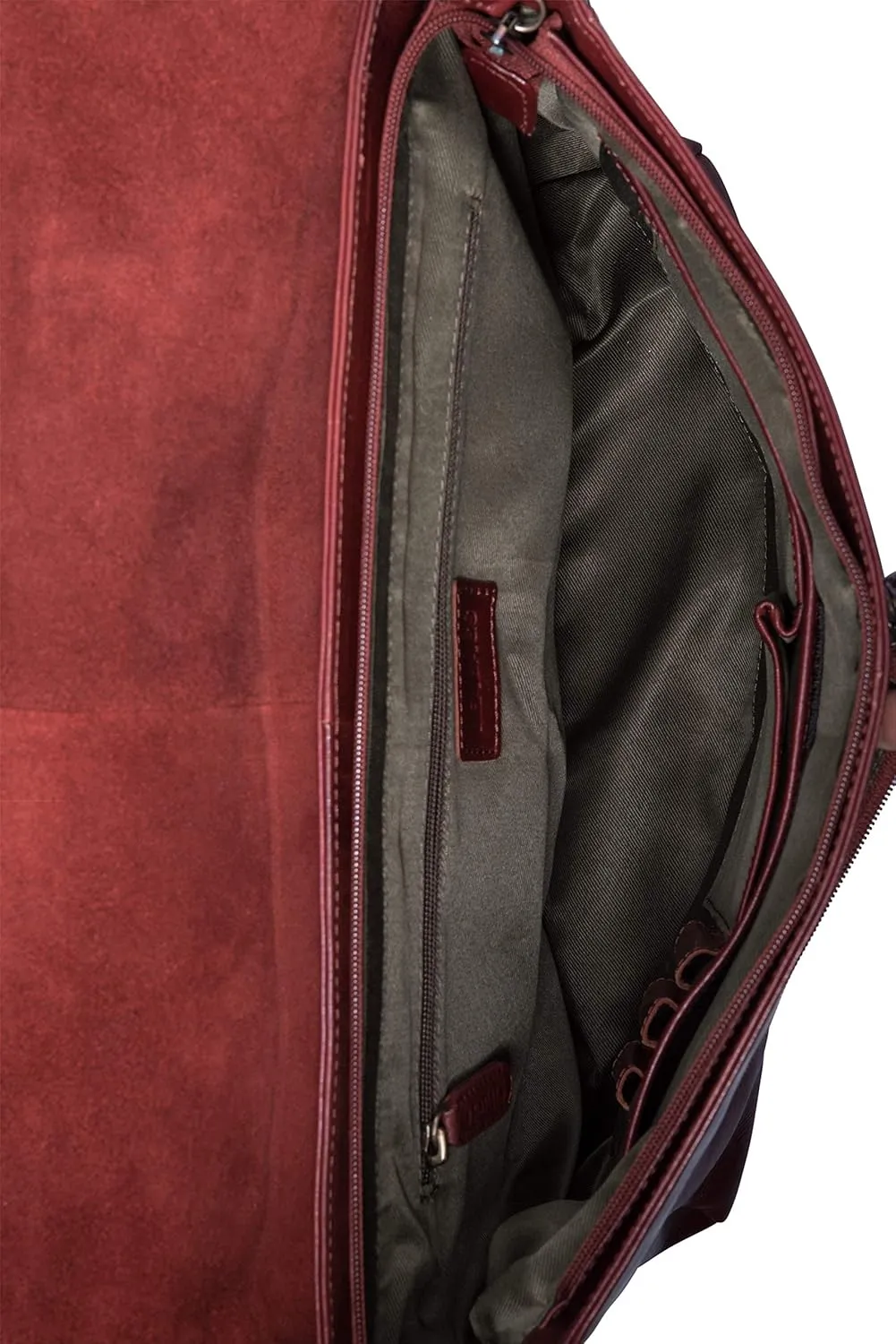 LEABAGS Oxford, Nature Dark Brown