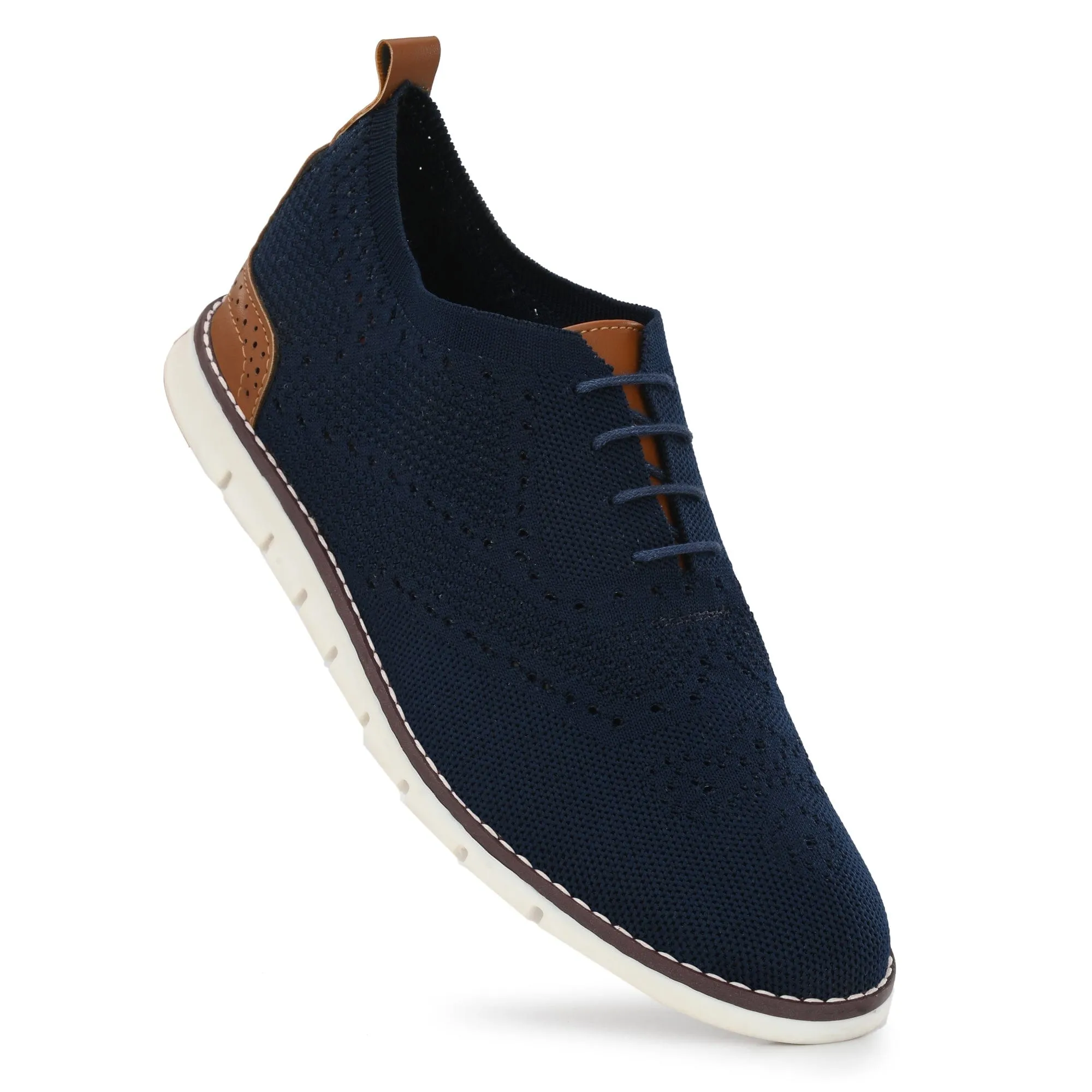Legwork SWIFTKNIT™ Brogues 100% Recycled Pet Bottles Knit Oxford Dress Shoes