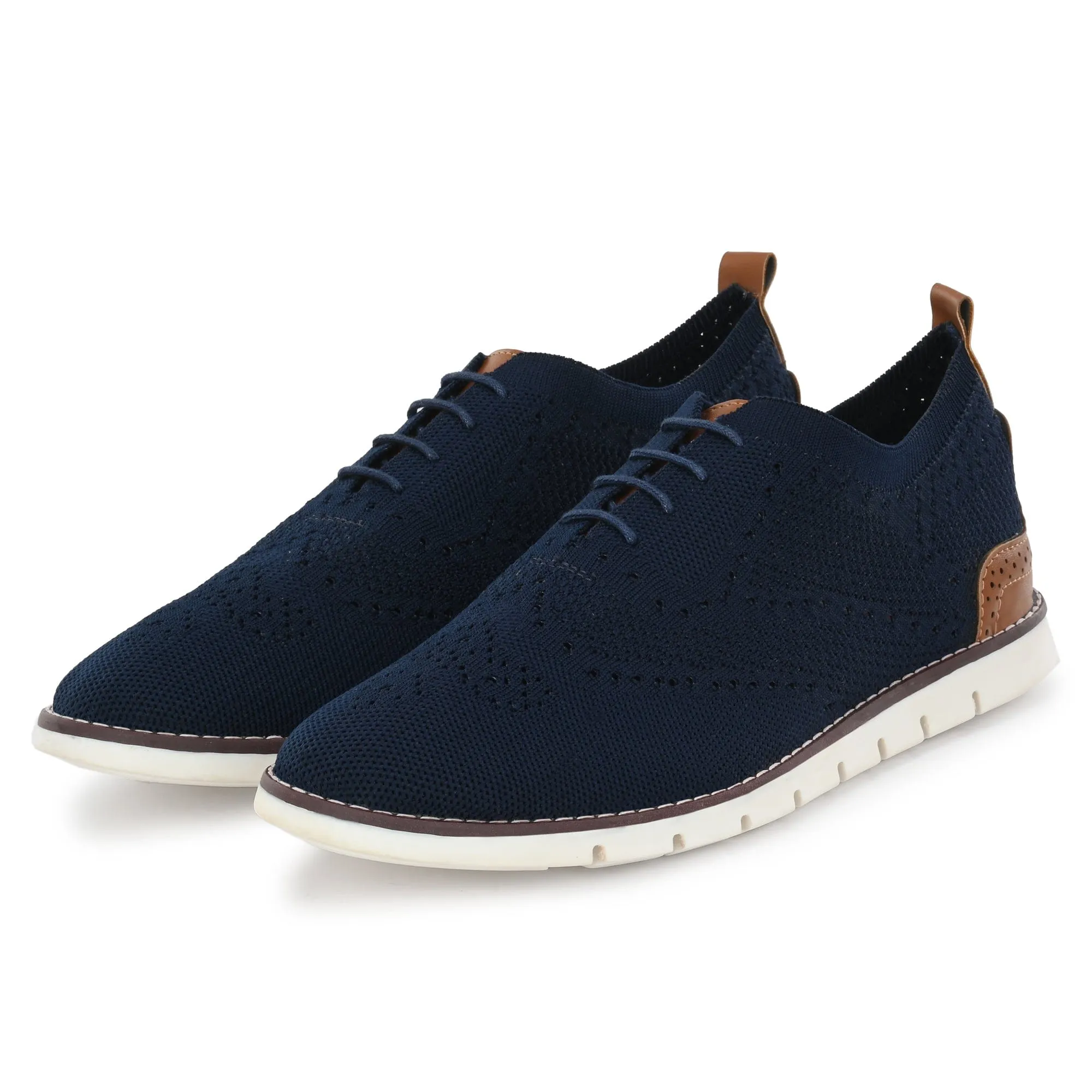 Legwork SWIFTKNIT™ Brogues 100% Recycled Pet Bottles Knit Oxford Dress Shoes