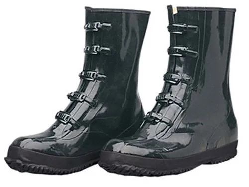 Liberty Glove & Safety mens Over-the-shoe rain boots, Black, 10 US