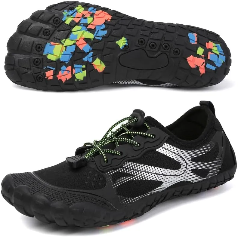 LIZRHA Water Shoes for Men and Women Quick Dry Aqua Swim Barefoot Shoes for Outdoor Fishing Beach Pool Boat Surfing Walking Water Park and Yoqa Activities