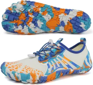 LIZRHA Water Shoes for Men and Women Quick Dry Aqua Swim Barefoot Shoes for Outdoor Fishing Beach Pool Boat Surfing Walking Water Park and Yoqa Activities