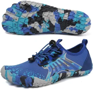 LIZRHA Water Shoes for Men and Women Quick Dry Aqua Swim Barefoot Shoes for Outdoor Fishing Beach Pool Boat Surfing Walking Water Park and Yoqa Activities