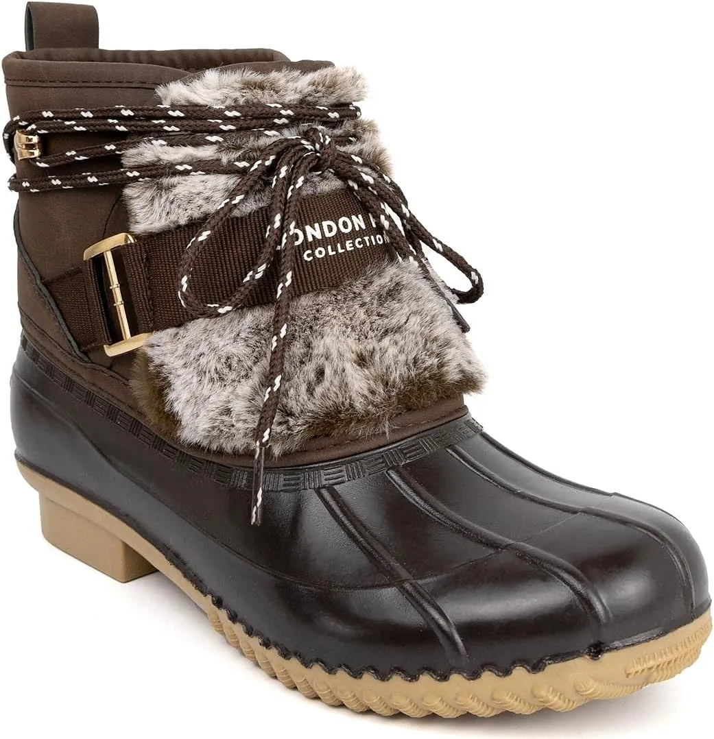 LONDON FOG Womens Wisper Duck Boot