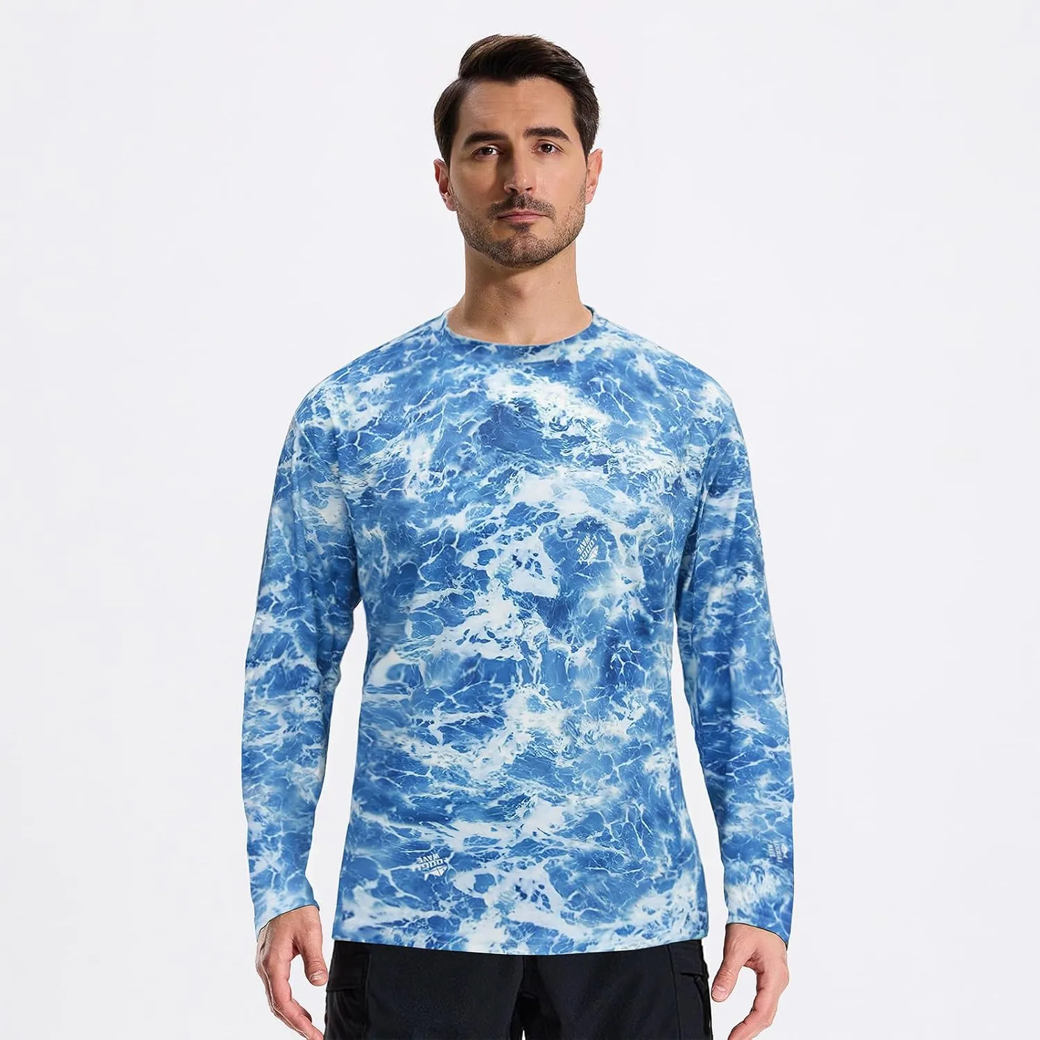 LOOGU Men’s Hunting Camo Shirt Lightweight, Camouflage Shirts for Men Long Sleeve Shirt for Fishing Hiking Camping