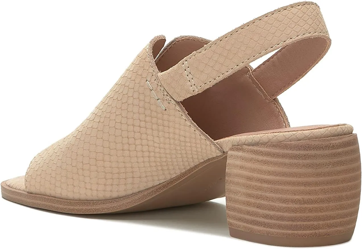 Lucky Brand Women's Jaila Backstrap High Heel Sandal Heeled