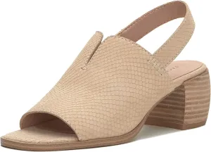Lucky Brand Women's Jaila Backstrap High Heel Sandal Heeled