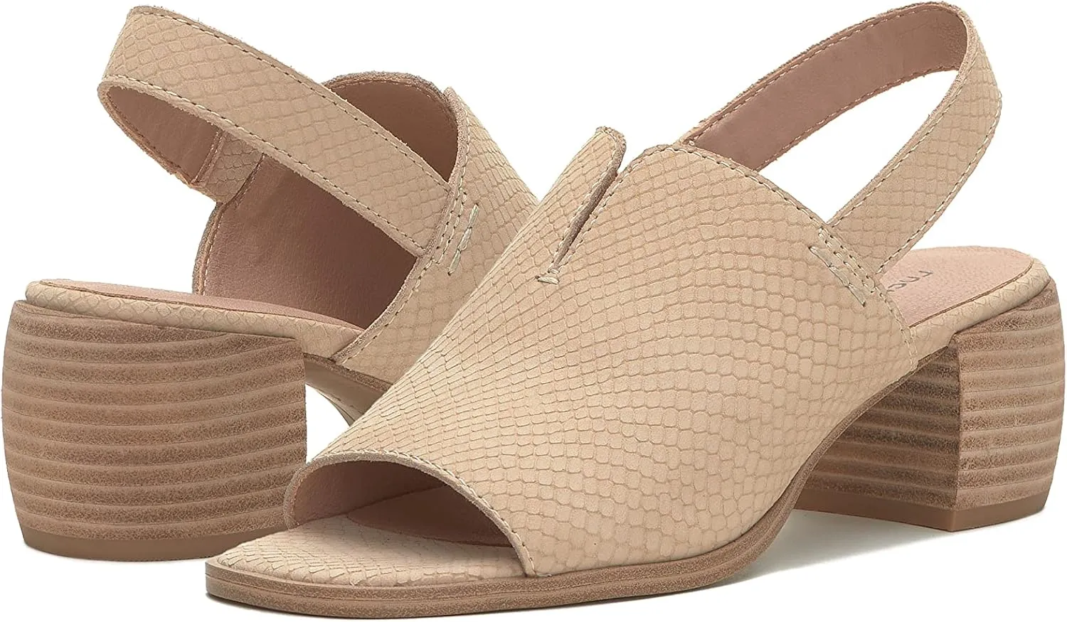 Lucky Brand Women's Jaila Backstrap High Heel Sandal Heeled