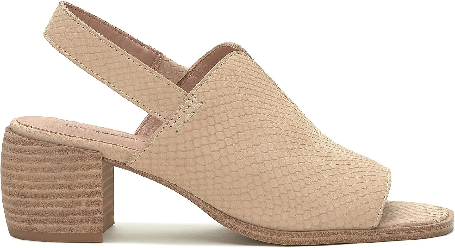 Lucky Brand Women's Jaila Backstrap High Heel Sandal Heeled