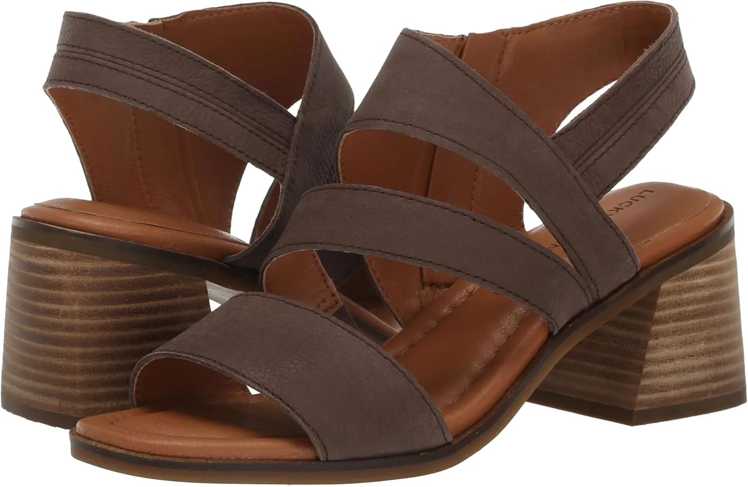 Lucky Brand Women's Rhodette High Heel Sandal Heeled