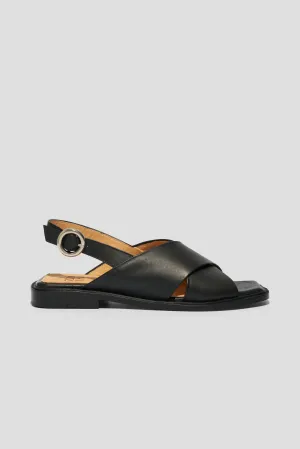 Mabel Slingback Sandal in Black
