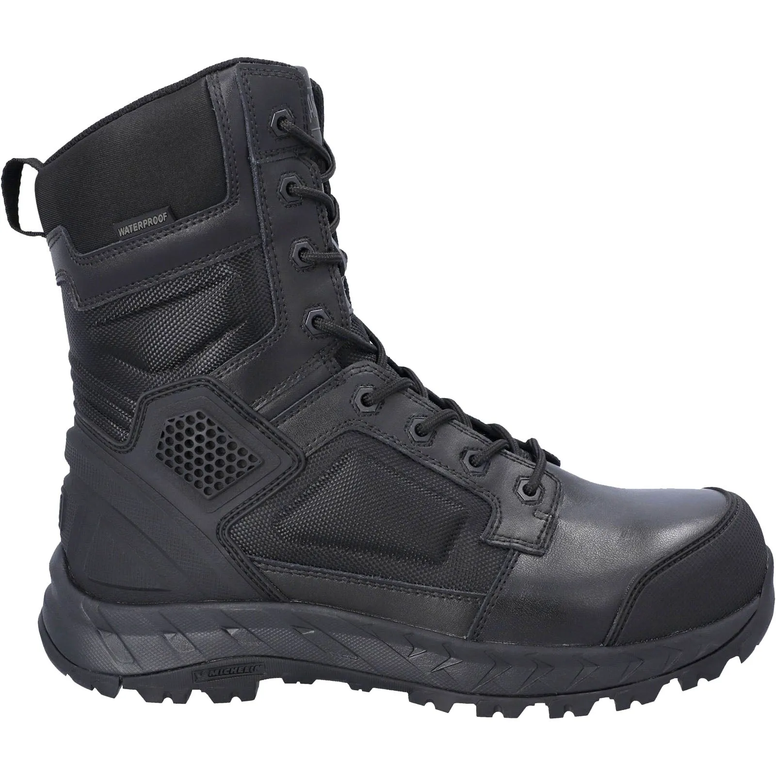 Magnum Unisex Spider Exo 8.0 Side-Zip Waterproof Safety Boots