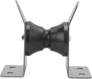 Marine Anchor Bracket 316 Stainless Steel Dual Wheel Butterfly Type Mount Bow Roller Bracket Marine Hardware Boat Accessories for Ship Yacht Fishing Boat Speedboat