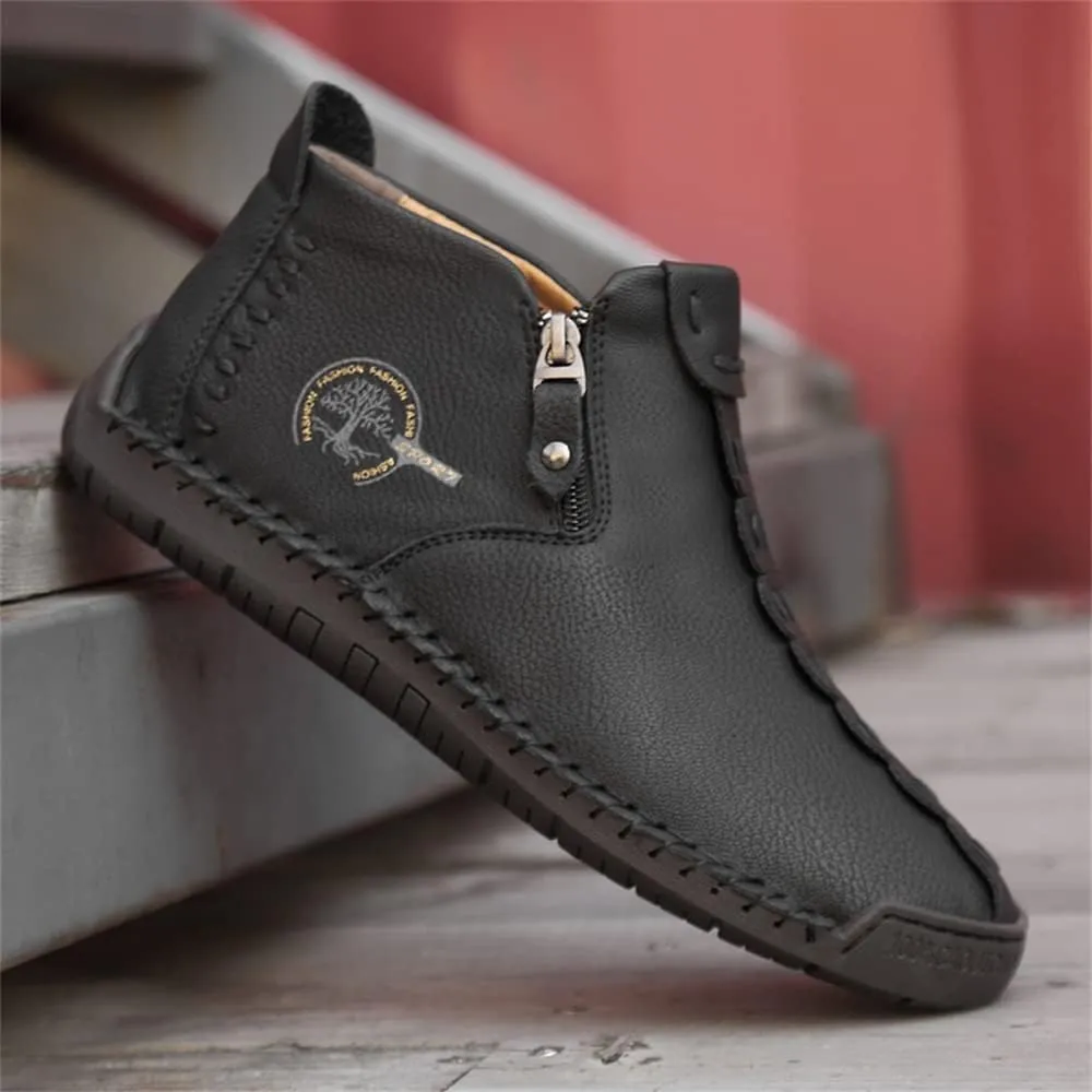 Medieval Boots black blue army green olive green Leather Renaissance barefoot boots professional shoes cover the whole foot Zipper adult soft sole Boots for Women born shoes