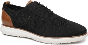 Mens Cap Toe Oxford Leather Lace Up Classic Comfortable Modern Formal Business Dress Shoes for Men