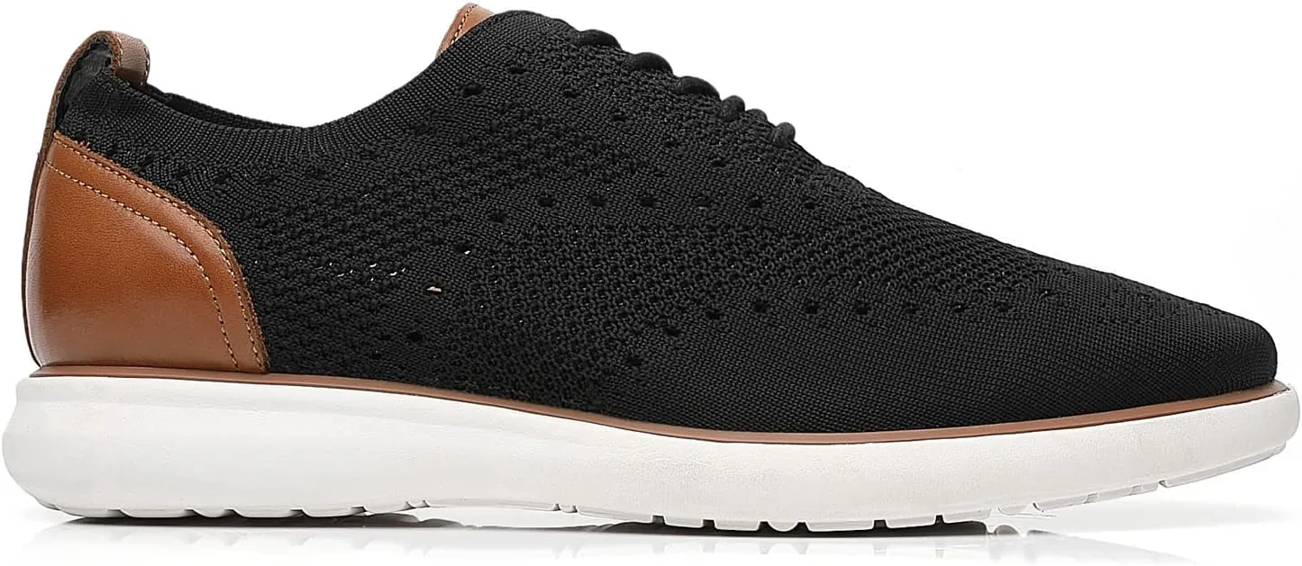 Mens Cap Toe Oxford Leather Lace Up Classic Comfortable Modern Formal Business Dress Shoes for Men