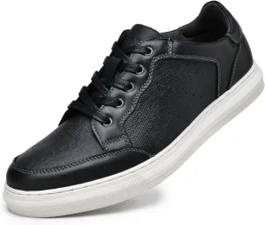 Mens Dress Casual Sneakers Business Casual Shoes Oxford Shoes for Men Mens Brown Dress Shoes Actual Leather Comfortable Mens Casual Oxford Shoe for Bussines Wedding