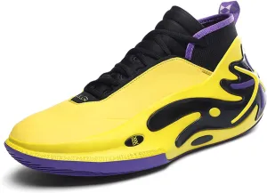 Men's Fashion Basketball Shoes Women's Breathable Sports Running Shoes Professional Shock Absorption Sneakers Teenagers Outdoor Tennis Training Jogging Shoes Casual Sneakers