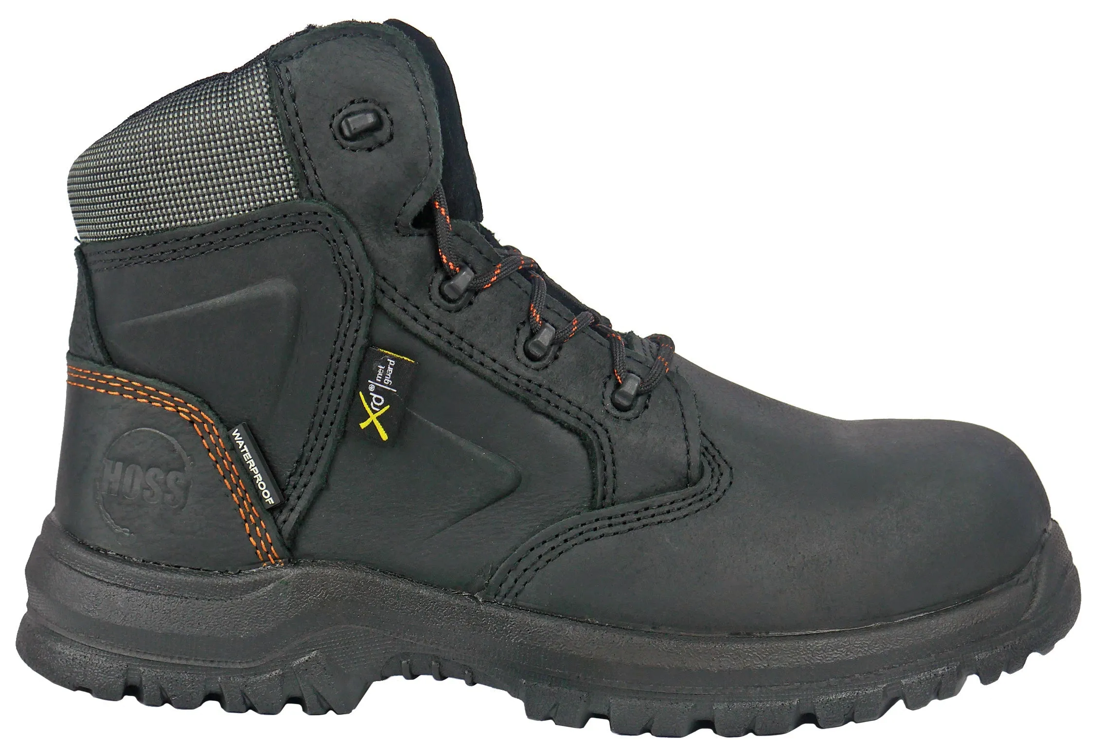 Men's Hoss 6"Prowl Black, EH, SR, WP, PR, Met Guard Composite Toe Boot