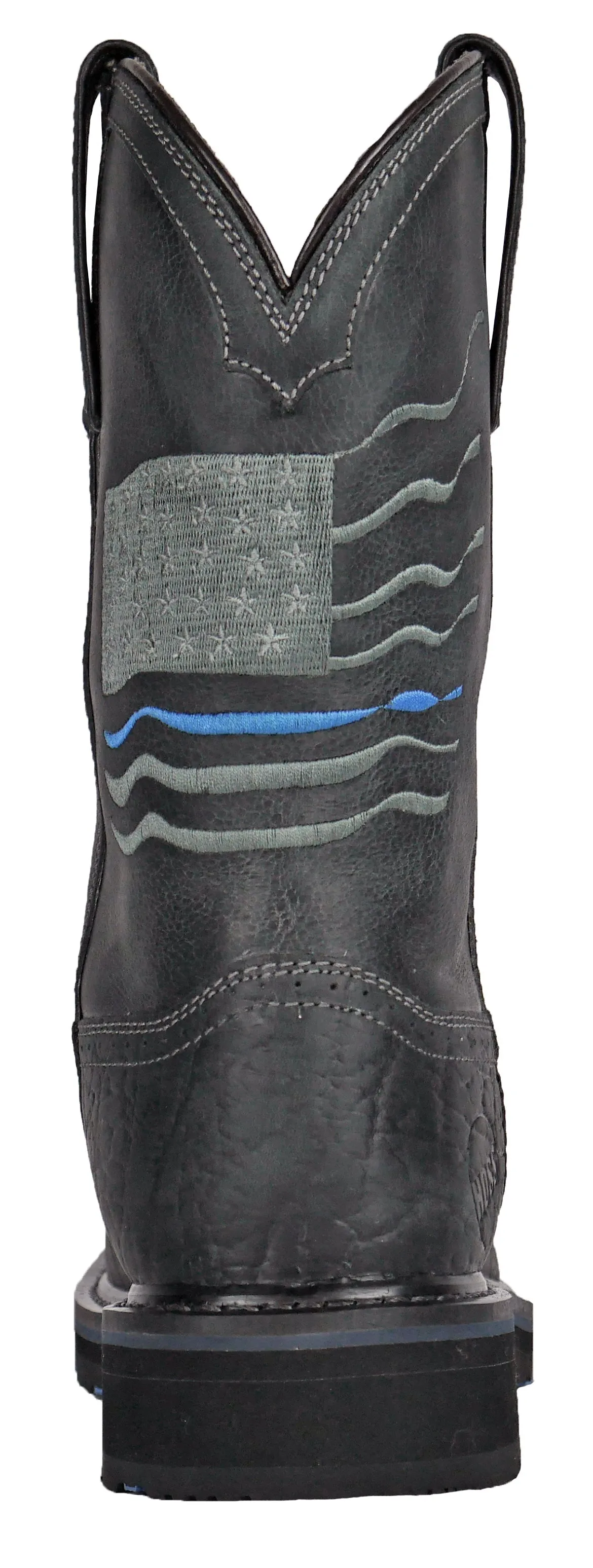 Men's Hoss Rushmore Charcoal, EH, SR, WP, PR, Pull On Western Composite Toe Boot