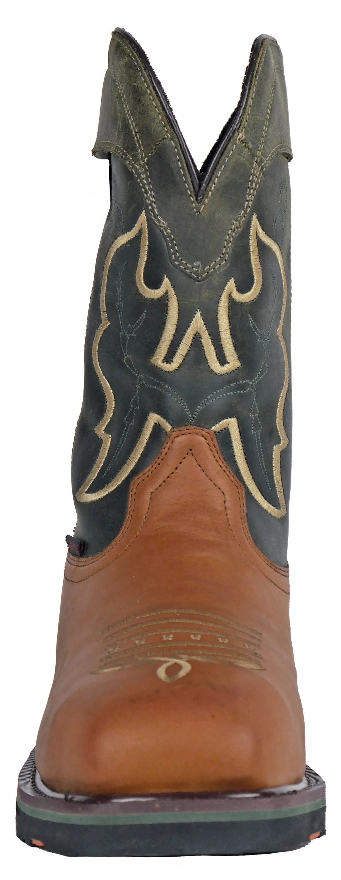 Men's Hoss Showdown Olive, EH, SR, PR, WP, Pull On Western Composite Toe Boot