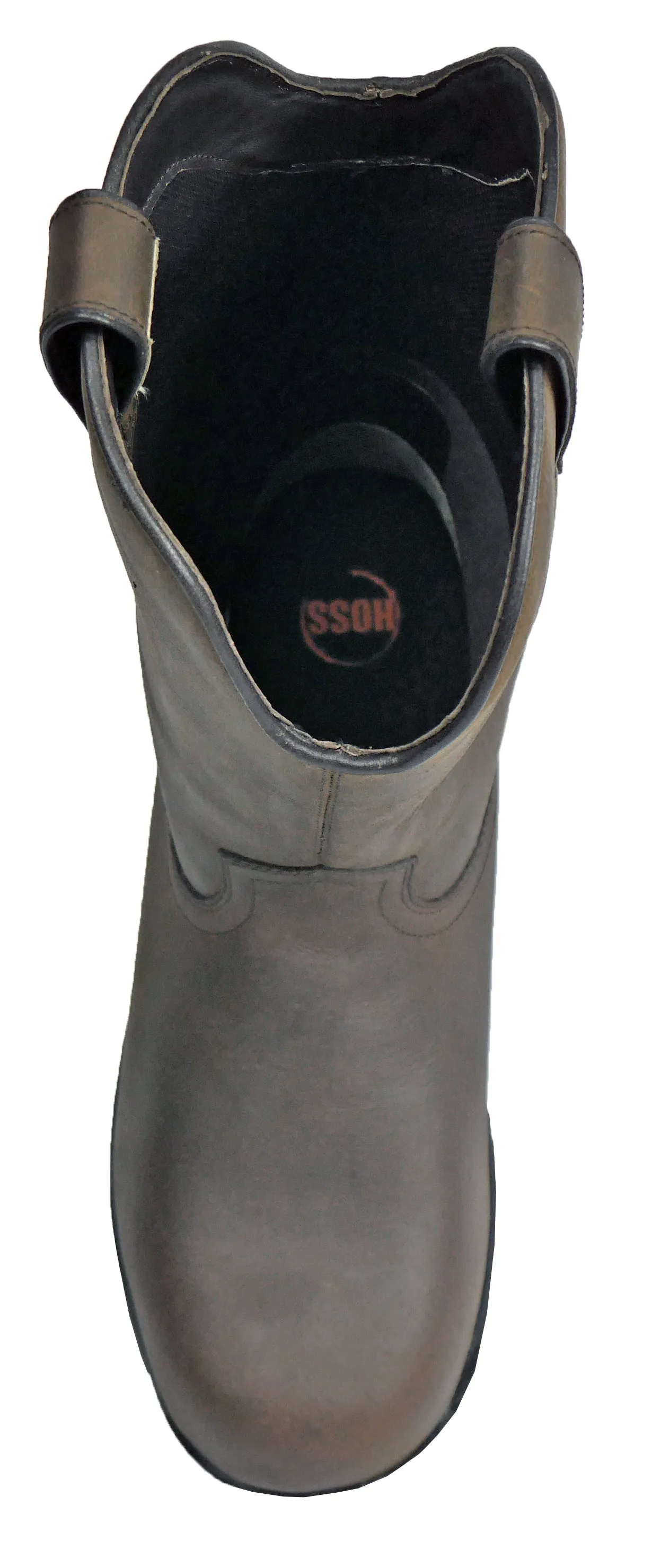 Men's Hoss Wildfire Brown, EH, PR, WP, Pull On Wellington Soft Toe Boot