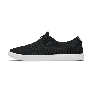Men's Tree Skippers - Jet Black (White Sole)