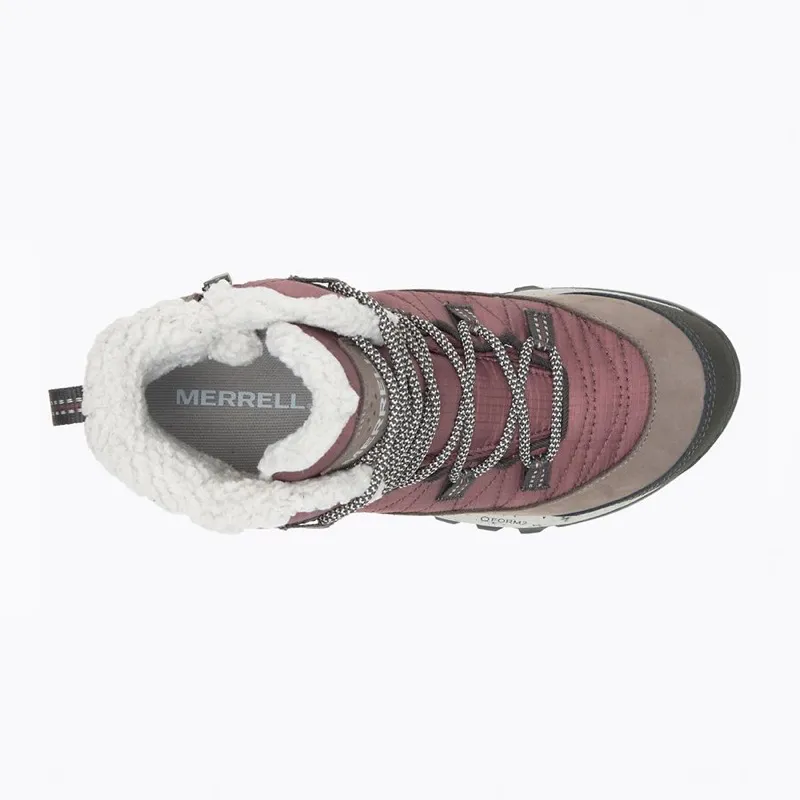 Merrell-66930 Women's ANTORA SNEAKER BOOT WP/MARRON