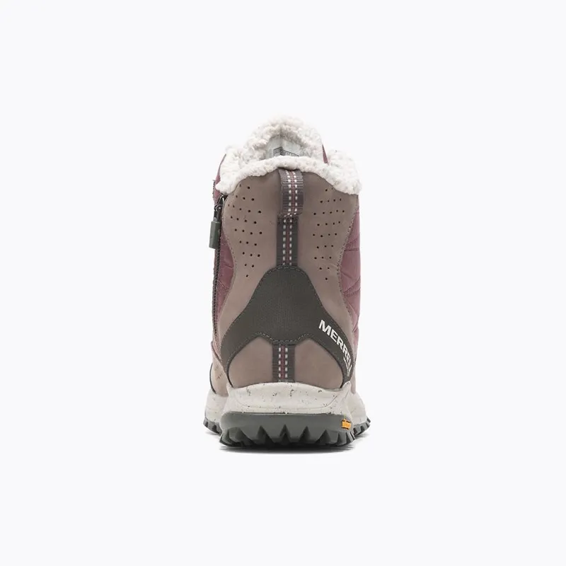 Merrell-66930 Women's ANTORA SNEAKER BOOT WP/MARRON