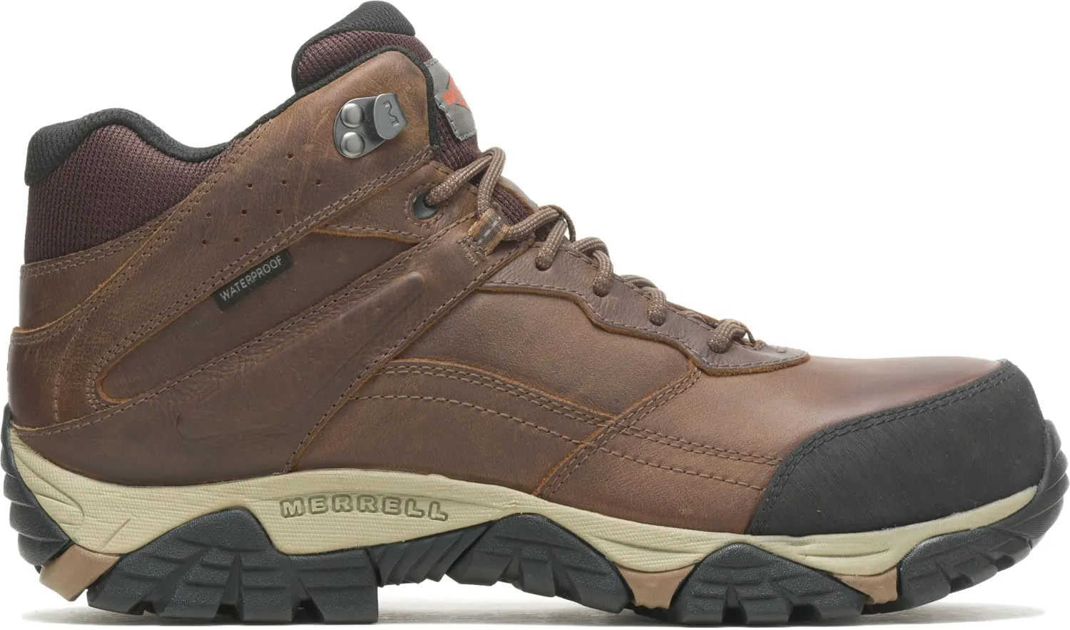 Merrell Men's Moab Adventure Mid Waterproof Carbon Fiber Construction Boot