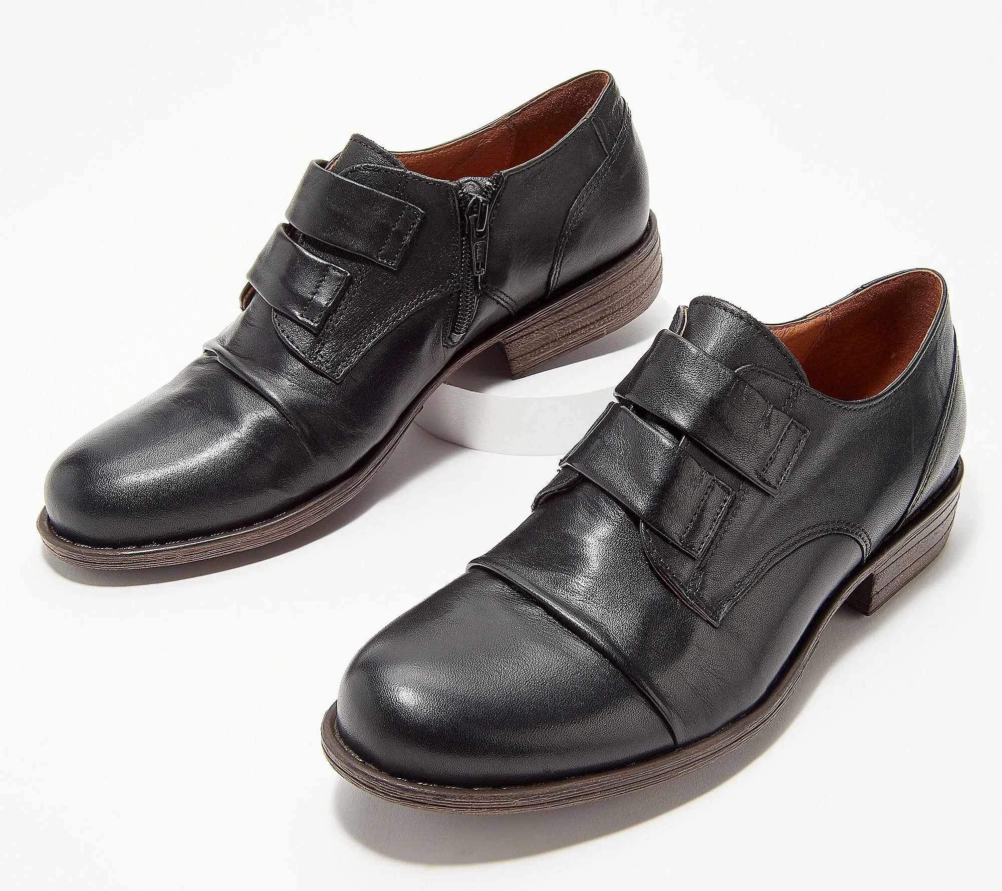 Miz Mooz Liam Banded Leather Oxford
