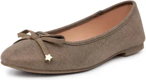 Nautica Girls' Dress Slip On Ballerina Flats – Mary Jane Ballet Fashion Shoes for Toddlers, Little Kids, and Big Kids – Lightweight & Comfortable