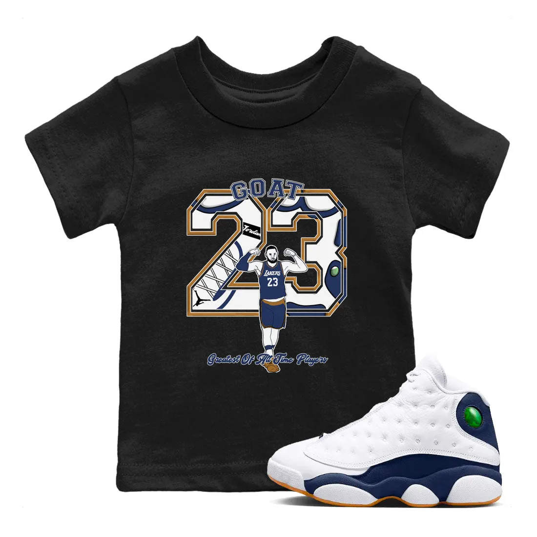 Navy SNRT Midnight Tees Lightweight Sneaker 13 Kids Player Customer-oriented Goat Air -  Jordan