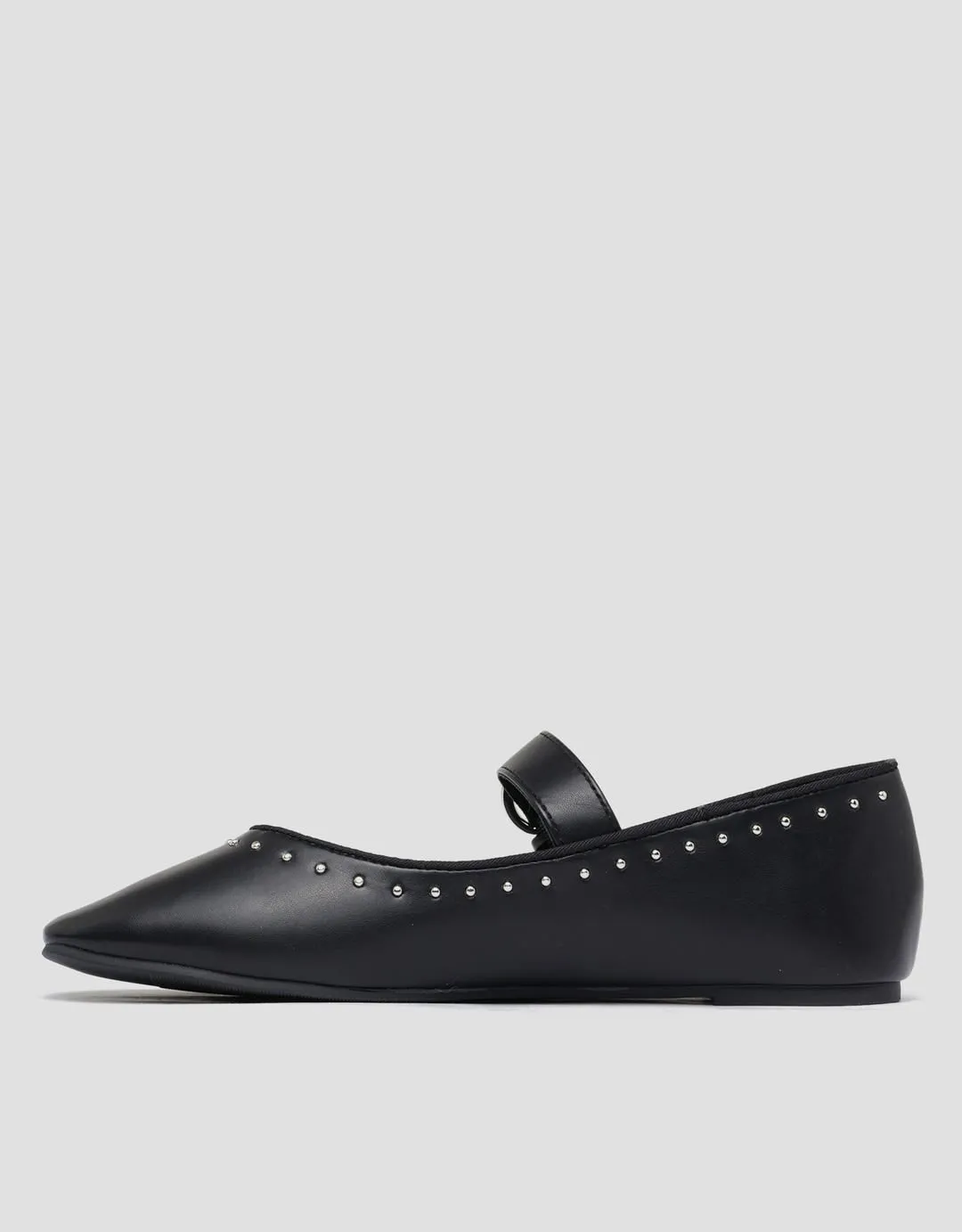 Nevada Mary Jane Stud01 Sepatu Wanita