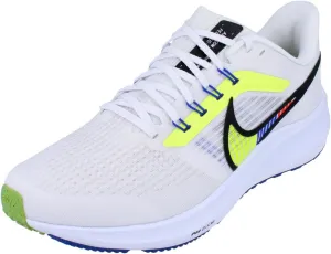 Nike Men's Air Zoom Pegasus 39 Running Shoe, White/Black-Summit White-Volt, 8.5 M US