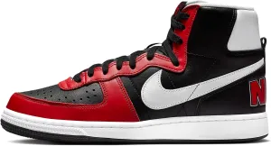 Nike Terminator High Men's Shoes (FN4442-001, Black/University RED/White) Size 11