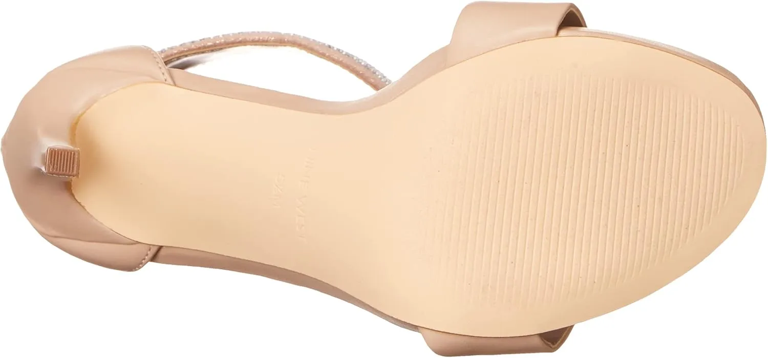Nine West Women's Utell3 Ankle Strap Heeled Sandal