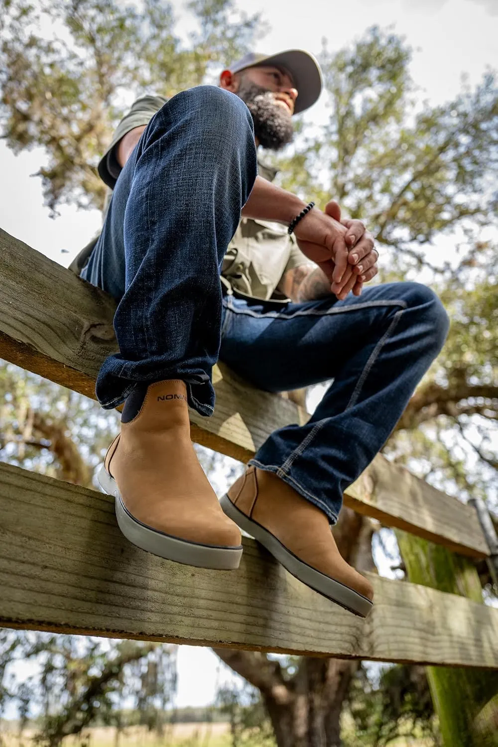 Nomad Men's Ba Crossover, Water-Resistant Canvas Ankle Hunting Boot Rain