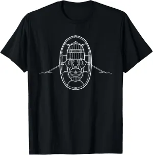 Oar Raft Boat Paddling White Water River Rafting T-Shirt