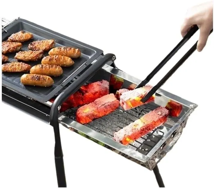 Outdoor Charcoal Outdoor Carbon Barbecue Stove Rack Outdoor Barbecue Stove Stainless Steel Barbecue Rack