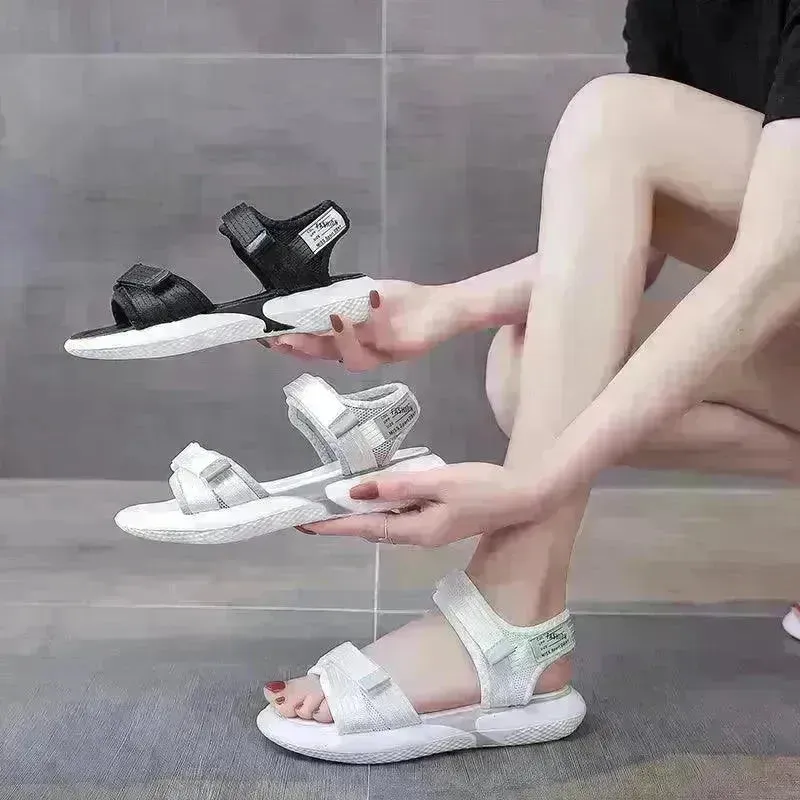 Outer Wear Beach Shoes, Flat-bottomed Non-slip All-match