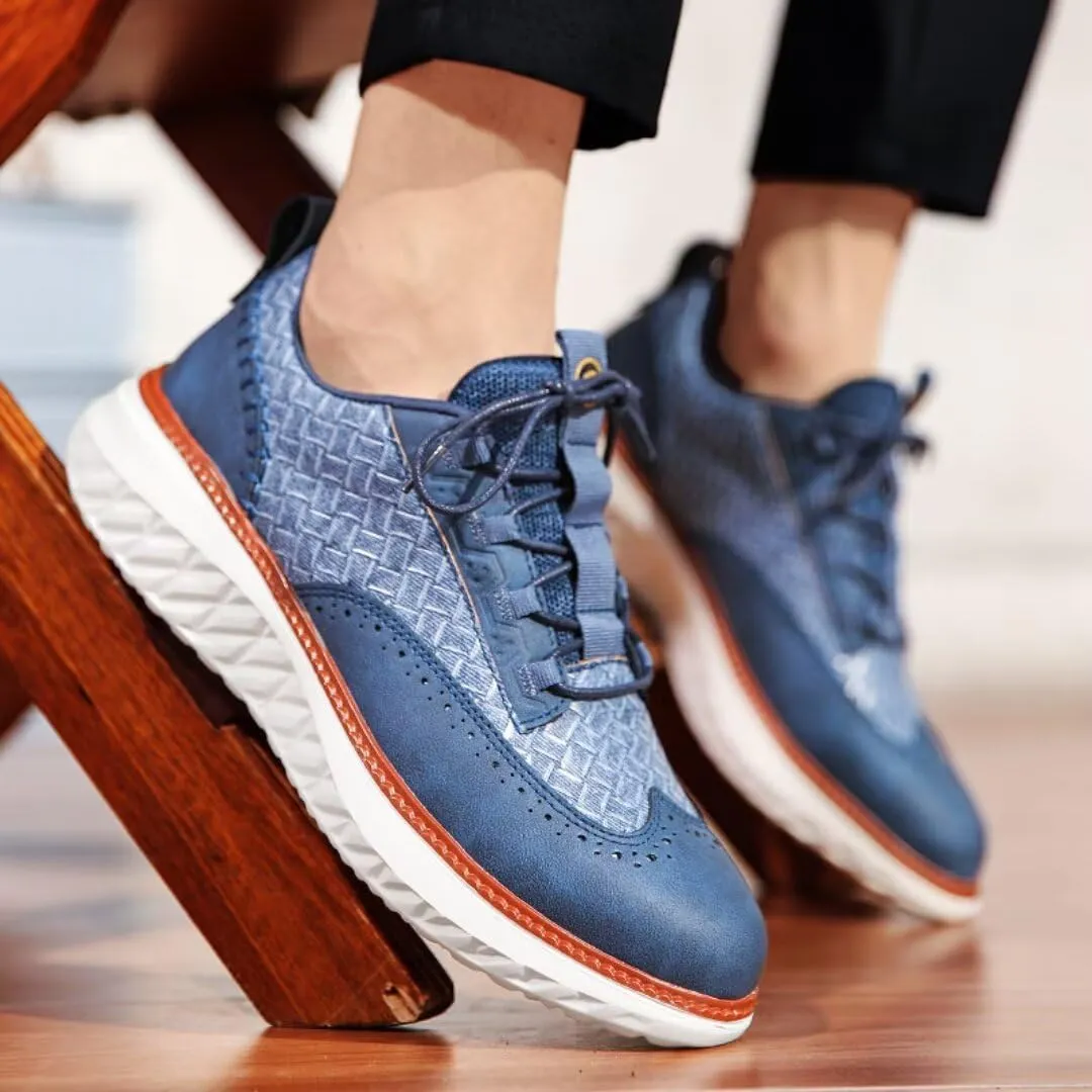 Oxford Ridge Leather Sneakers