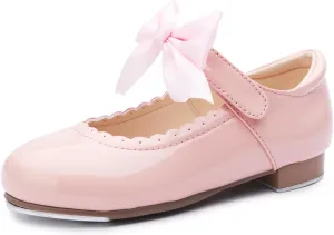 Patent Leather Tap Shoes Dance for Girls