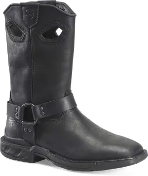 PHANTOM RIDER Men's DH5431 Longranch, Black - 9 D