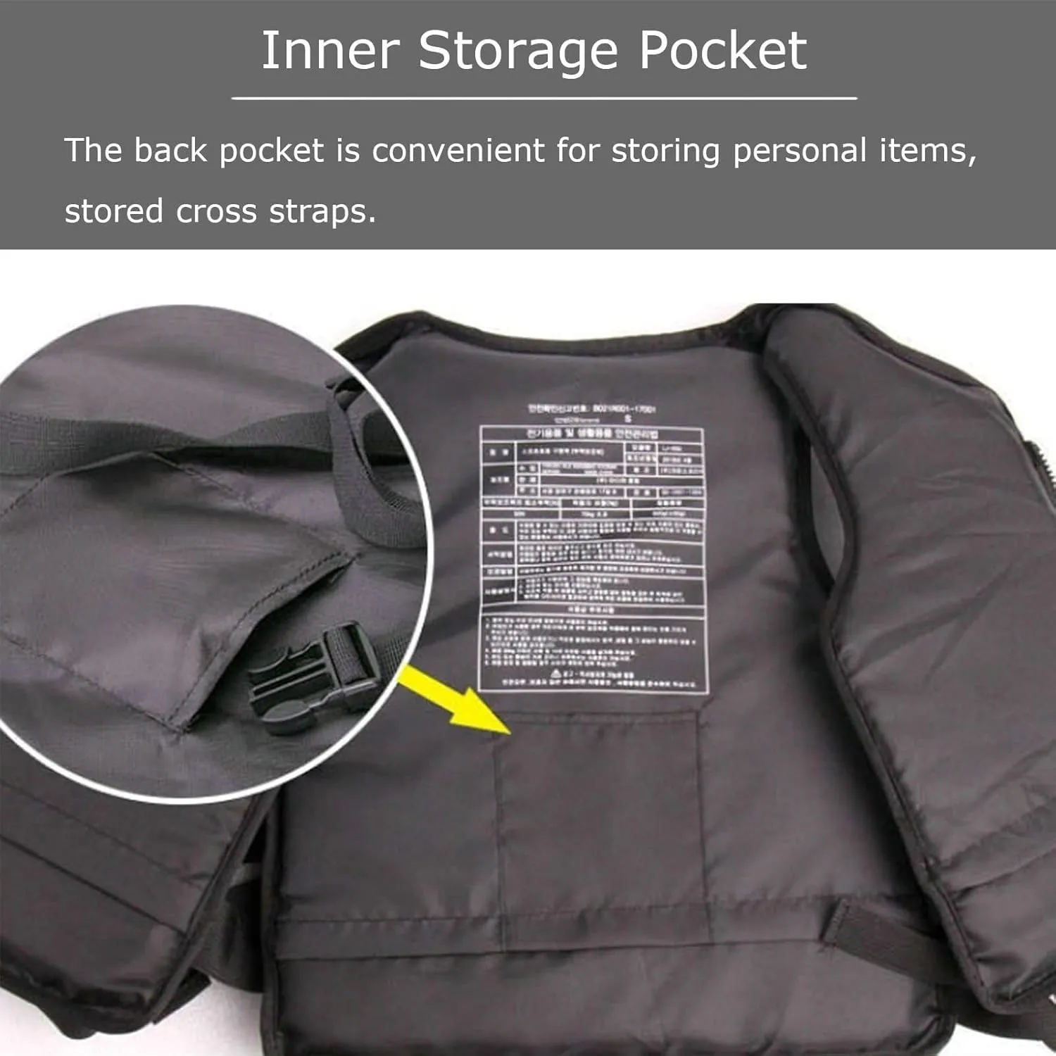 Pro-Grade Surfing Safety Vest, High-Buoyancy Rafting Jacket, Heavy-Duty Reinforced Design, for Experienced Adult Swimmers & Water Enthusiasts