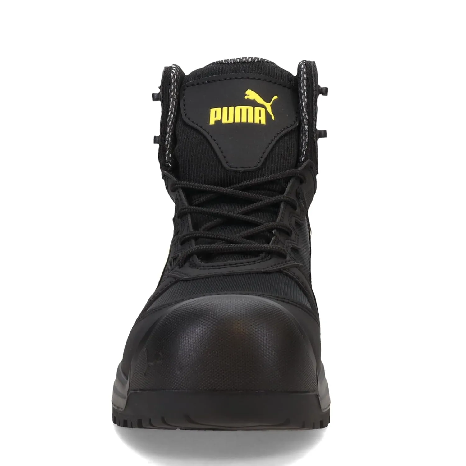 PUMA Men's Rock 6" Composite Toe Industrial Boot, Black, 14