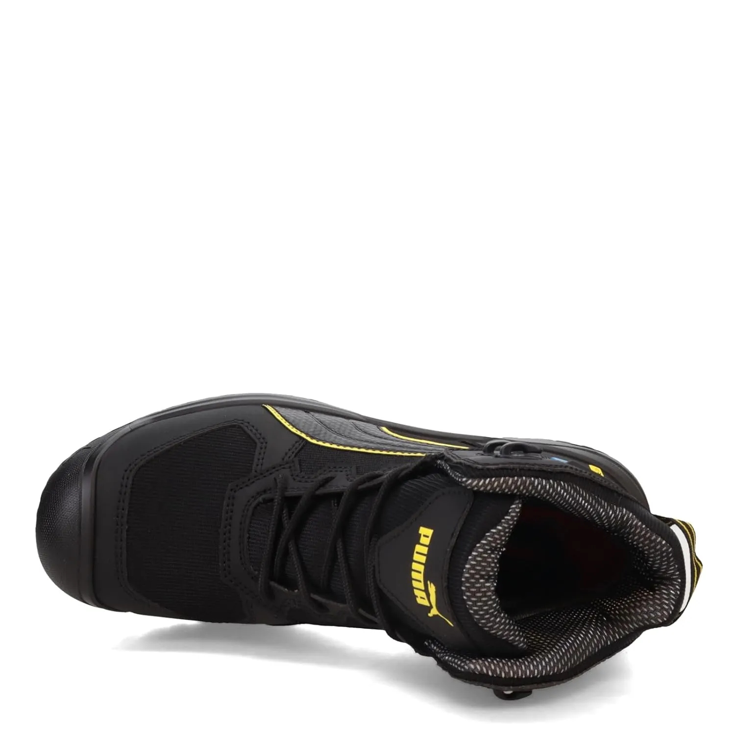 PUMA Men's Rock 6" Composite Toe Industrial Boot, Black, 14